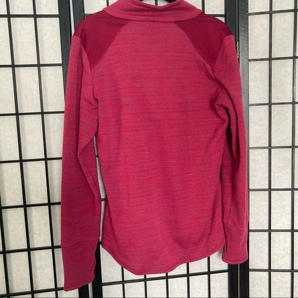 Avalanche Outdoor Half Zip PulloverSweatshirt Jacket Pink Medium - Picture 11 of 12
